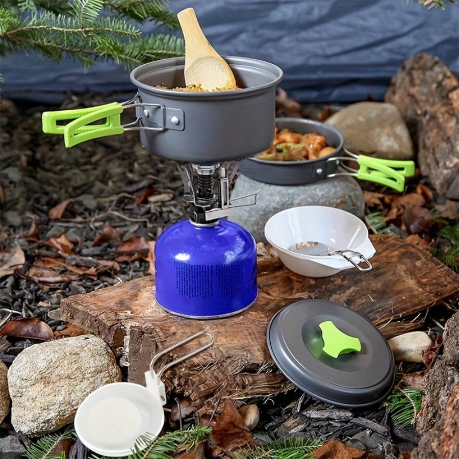 Camping Cooking Gear Set - Набор для приготовления пищи в кемпинге: