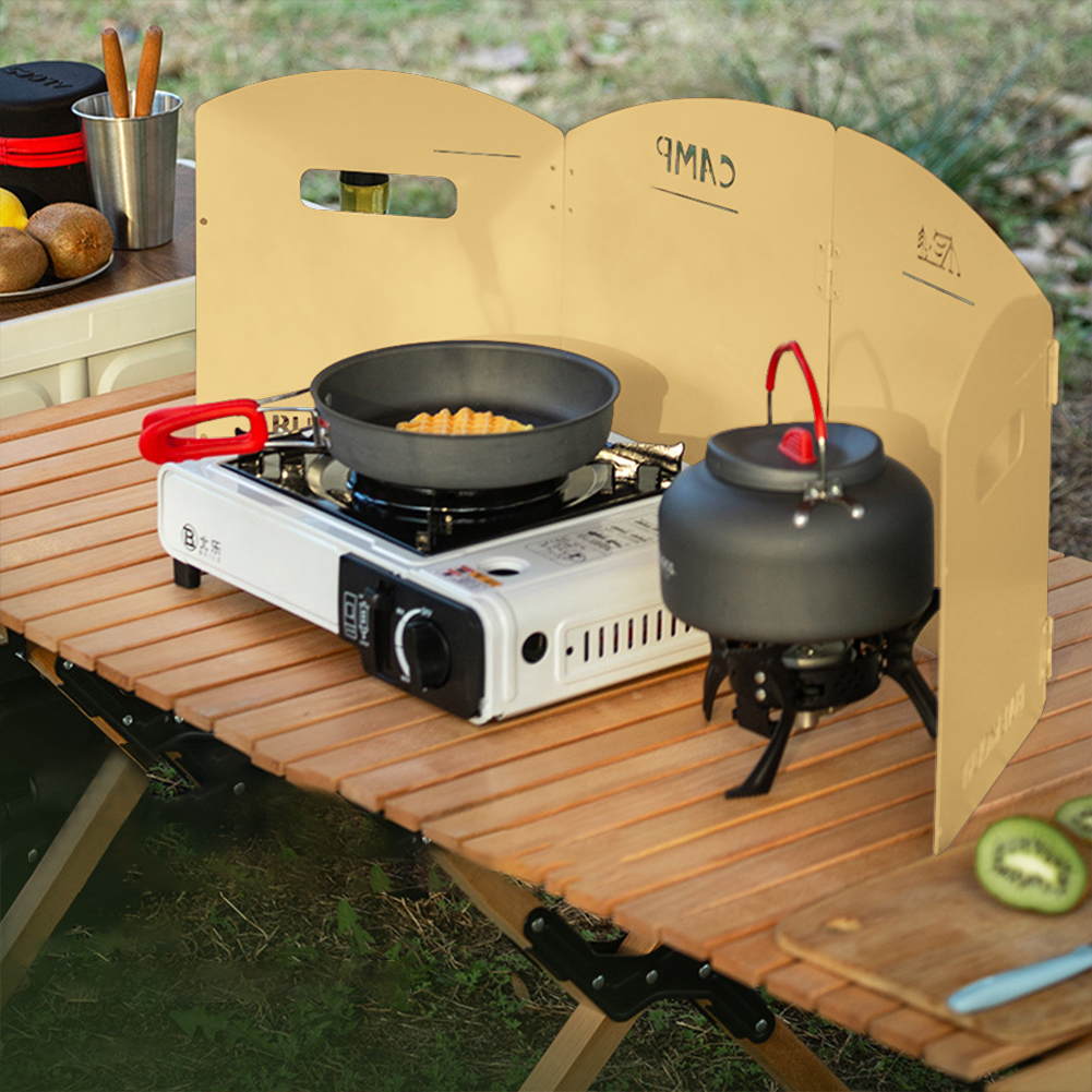 Camping Cooking Fuel - Складная газовая плита для кемпинга, лобовое
