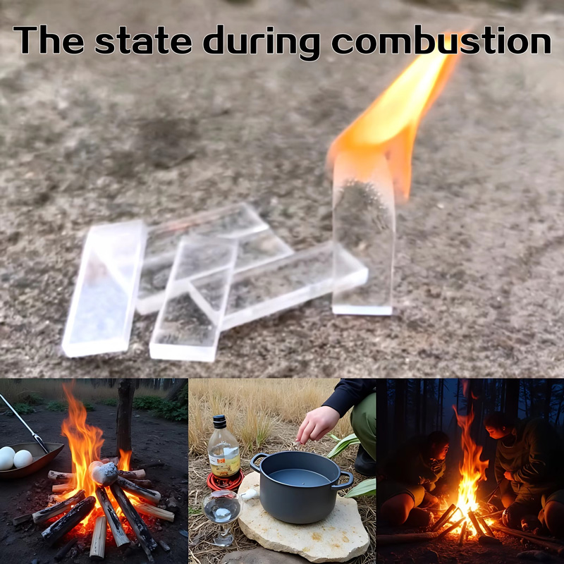Fire Starter Cube - 30/60/120 шт. портативные мини-стержни для розжига