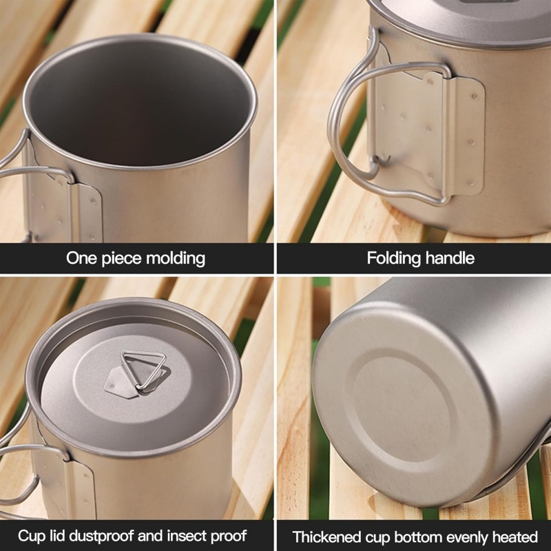 Титановая походная кружка со с – обзор и цена Camping Cooking Gadgets