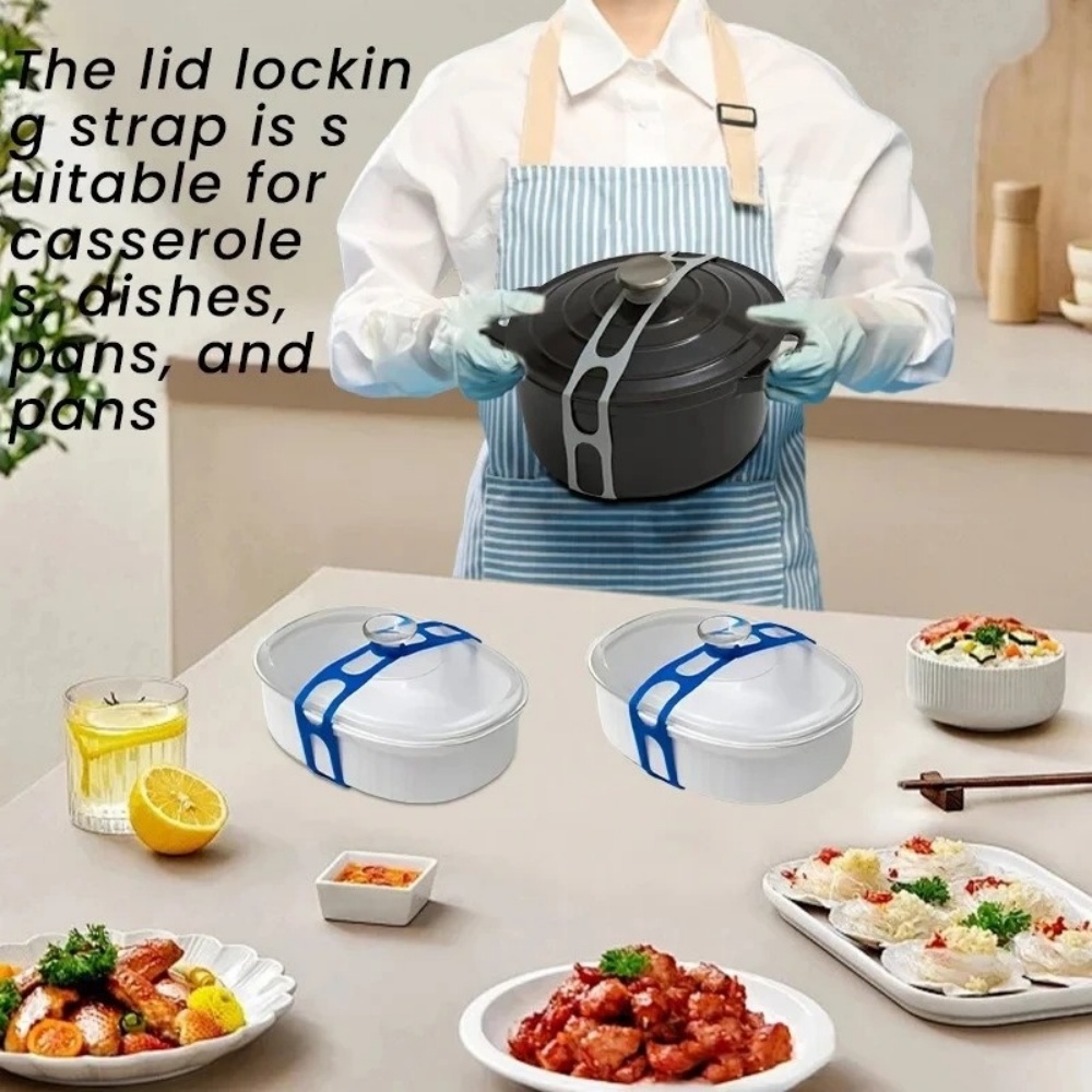 Многоразовый силиконовый эласт – обзор и цена Camping Cooking Gadgets