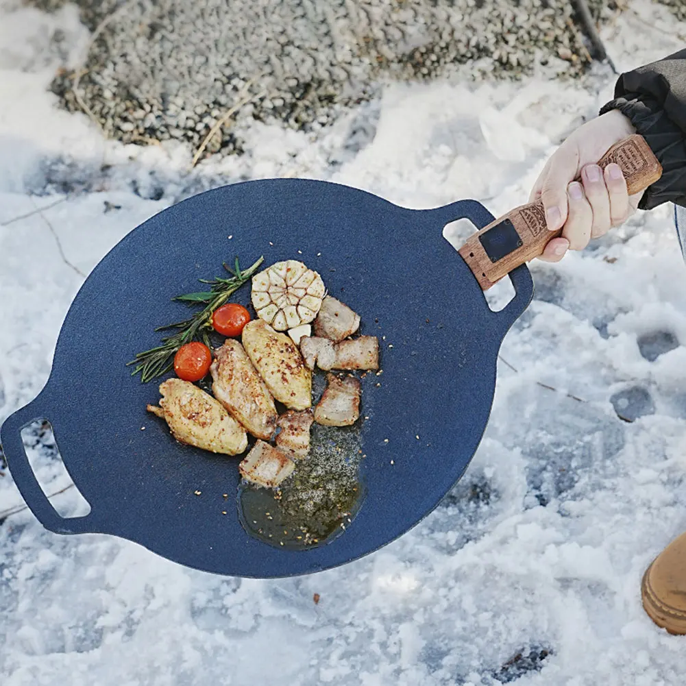 Наружная сковорода-гриль из на – обзор и цена Camping Cooking Gadgets