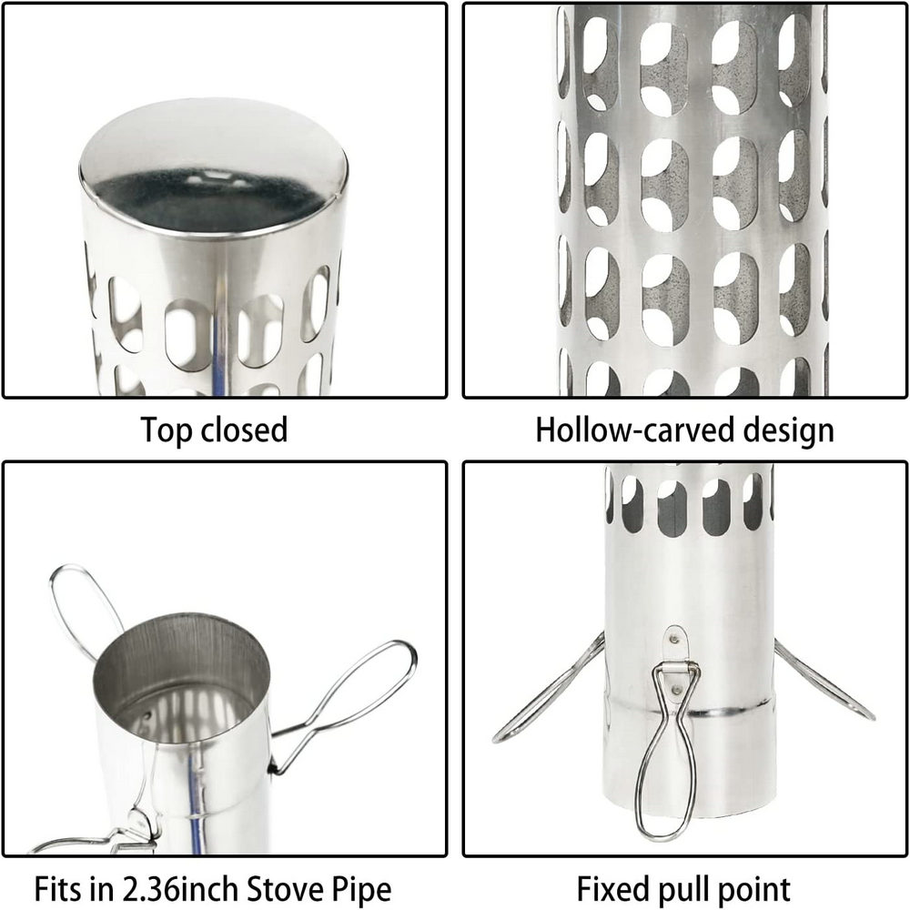 Зажимной ограничитель Stovepip – обзор и цена Charcoal Chimney Starter