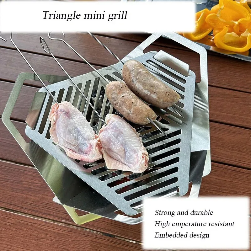 Ветрозащитный складной гриль-б – обзор и цена Camping Cooking Gadgets