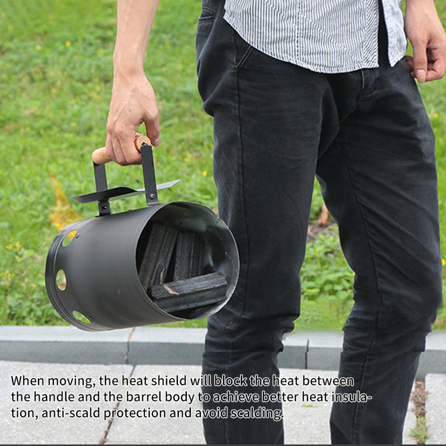 Набор инструментов для барбекю – обзор и цена Charcoal Chimney Starter