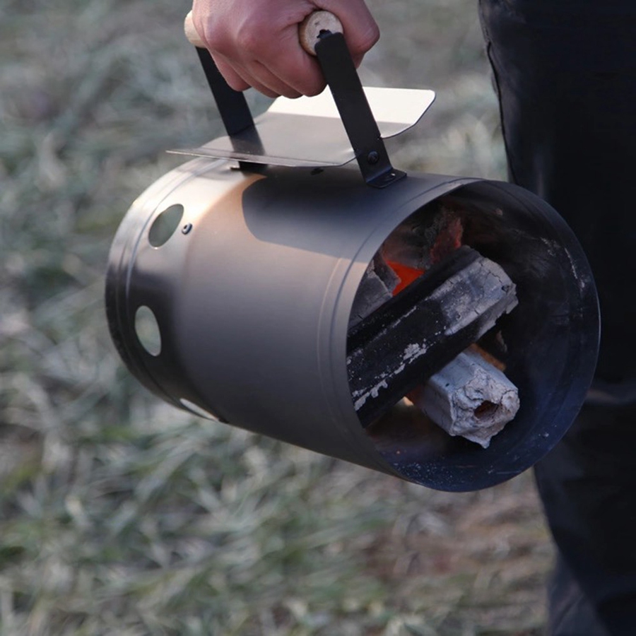 Набор инструментов для барбекю – обзор и цена Charcoal Chimney Starter