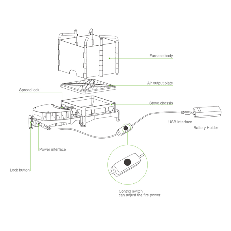 Складная легкая деревянная печ – обзор и цена Charcoal Chimney Starter