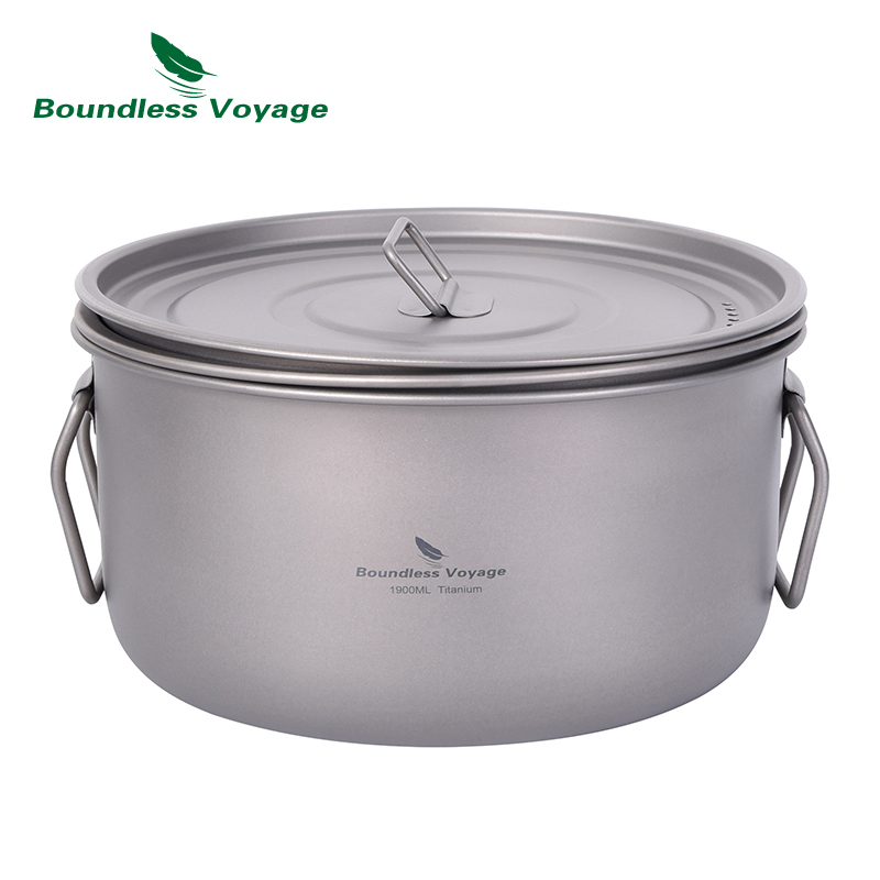 Многофункциональная титановая  – обзор и цена Camping Cooking Gear Set